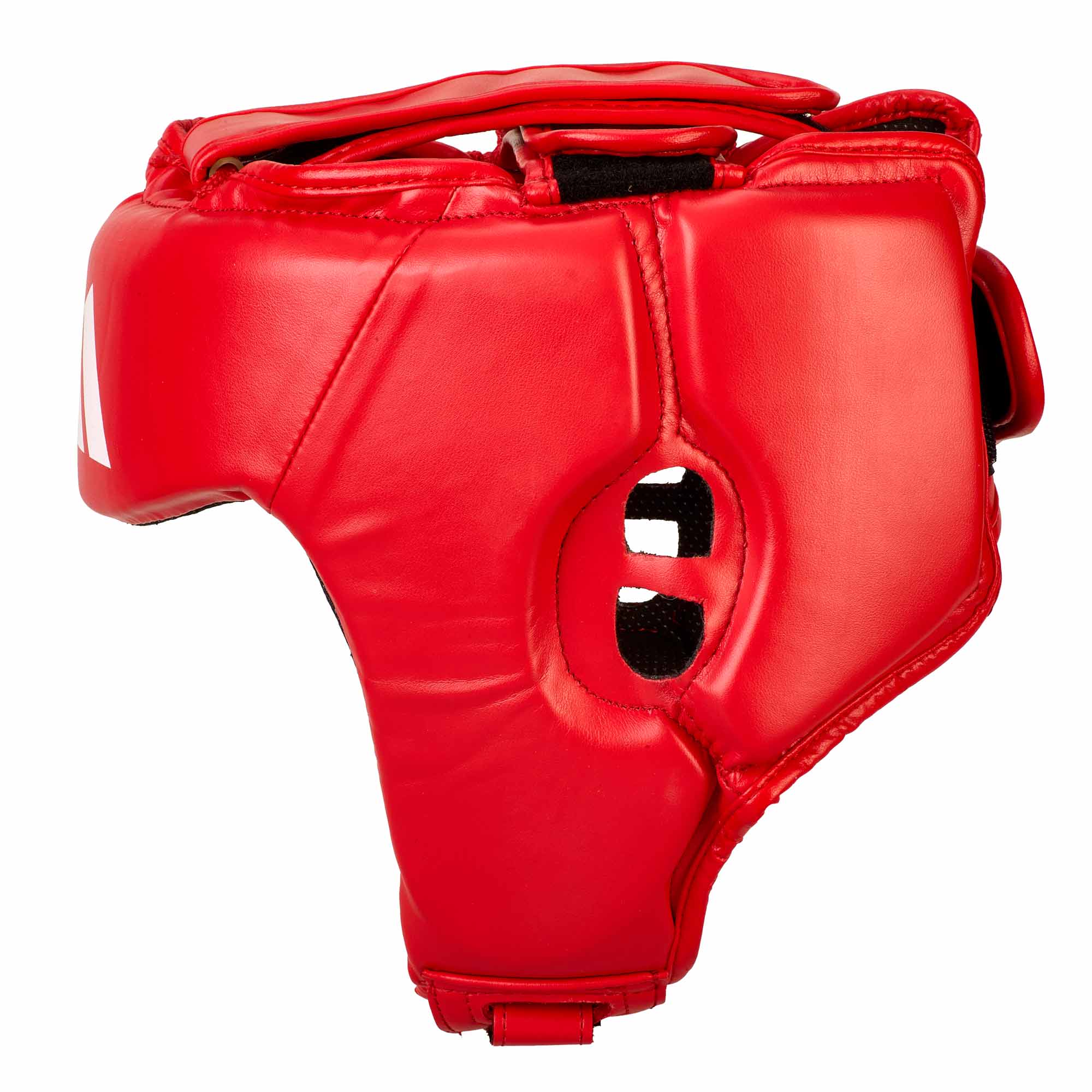 Adidas Hybrid 50 casco de boxeo, rojo