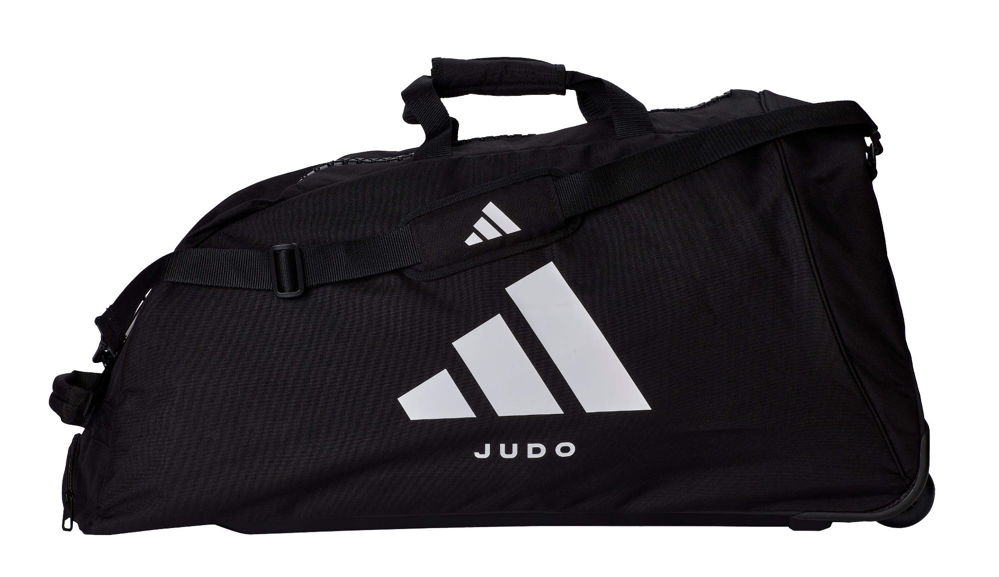 Adidas Bolsa de judo con ruedas, negra