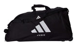 Adidas Bolsa de judo con ruedas, negra