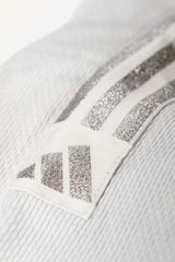 Adidas Contest Silver JU kimono 650g, blanco