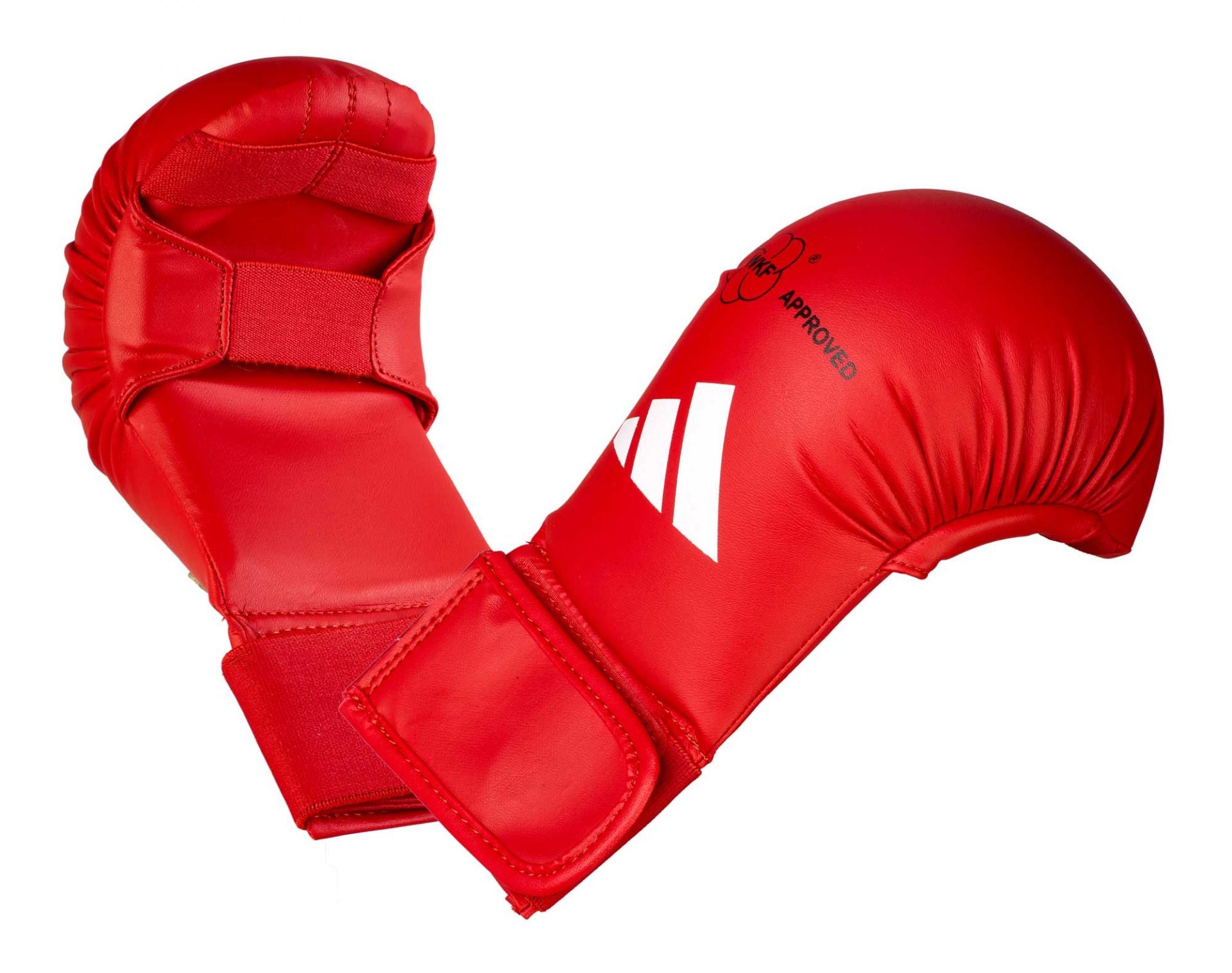 Adidas guantes de kumite WKF, rojos