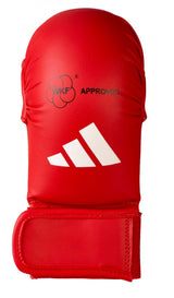 Adidas guantes de kumite WKF, rojos