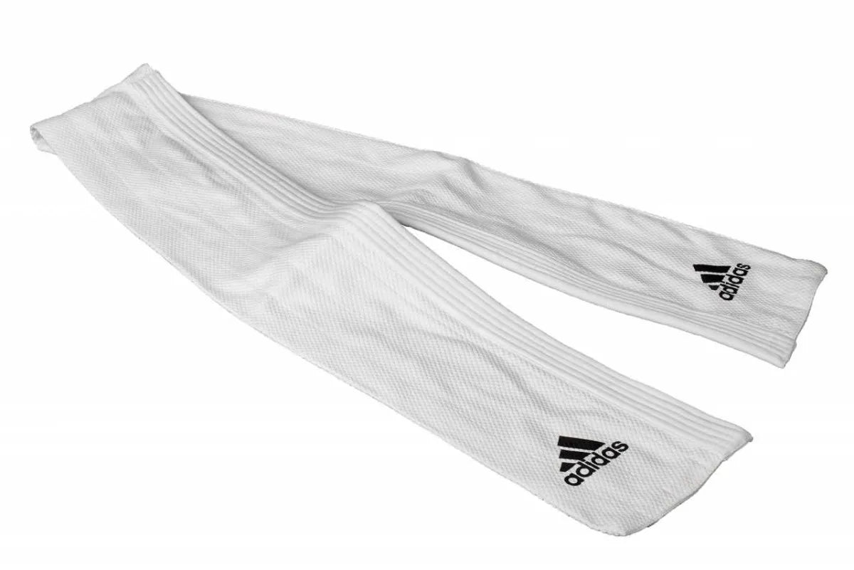 Adidas manga de entrenamiento, blanca