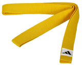 Adidas Club cinturón obi, amarillo