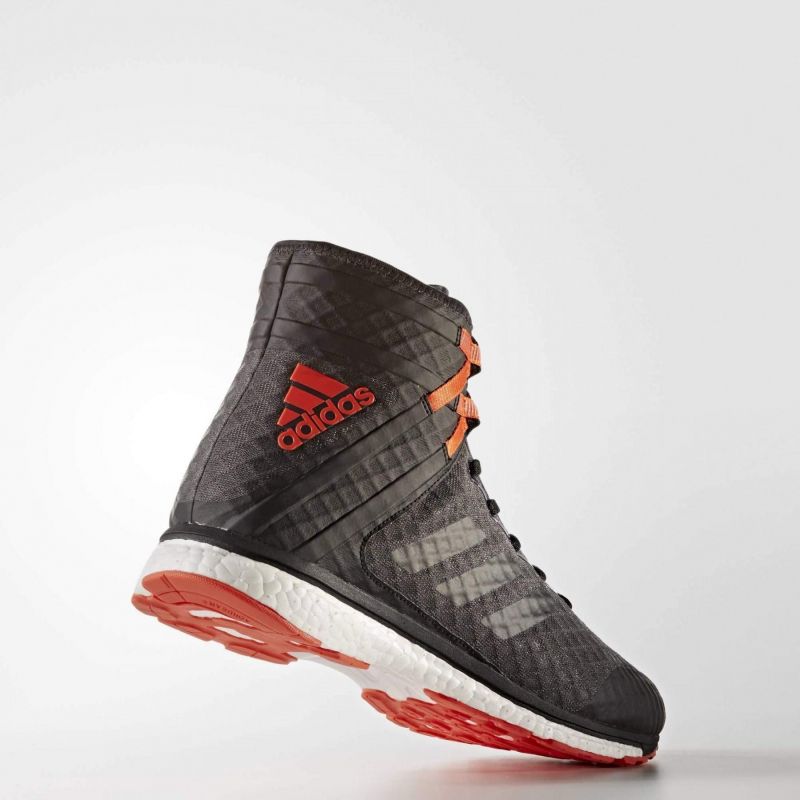 Adidas Speedex 16.1 Boost zapatillas de boxeo, negro-rojo