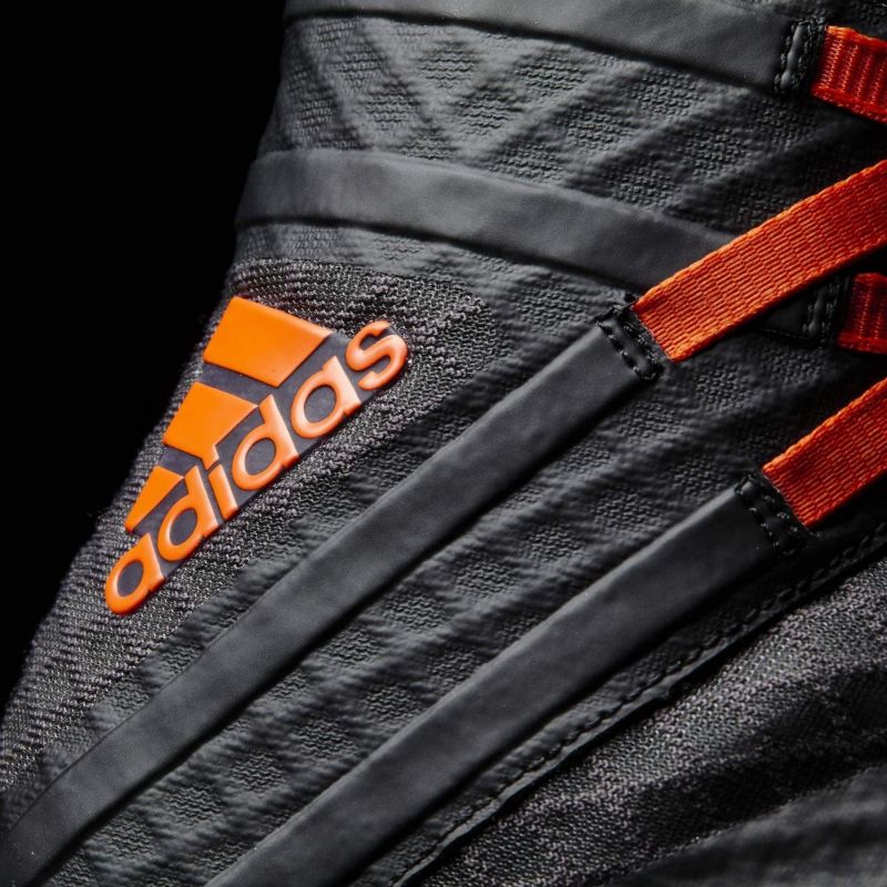 Adidas Speedex 16.1 Boost zapatillas de boxeo, negro-rojo