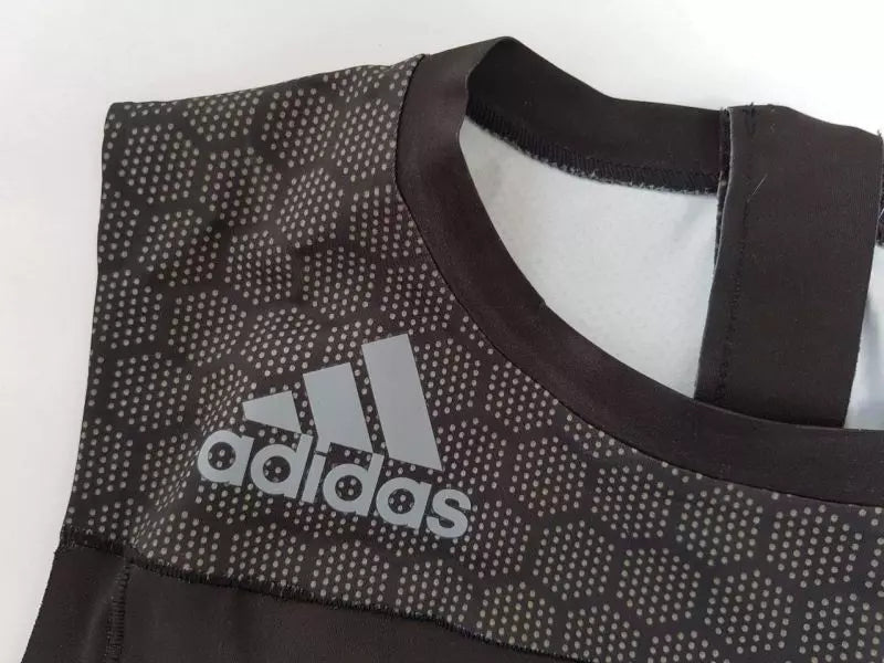 Adidas Leistung mono de halterofilia para mujer, negro
