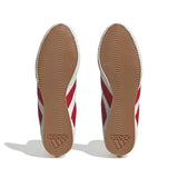 Adidas HOG 4 zapatillas de boxeo, blanco-rojo