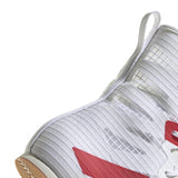 Adidas HOG 4 zapatillas de boxeo, blanco-rojo
