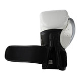 Adidas Hybrid 200 guantes de boxeo, blancos