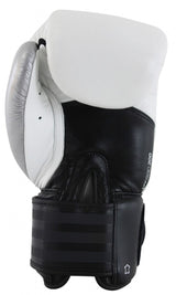 Adidas Hybrid 200 guantes de boxeo, blancos