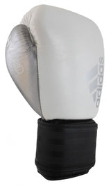 Adidas Hybrid 200 guantes de boxeo, blancos