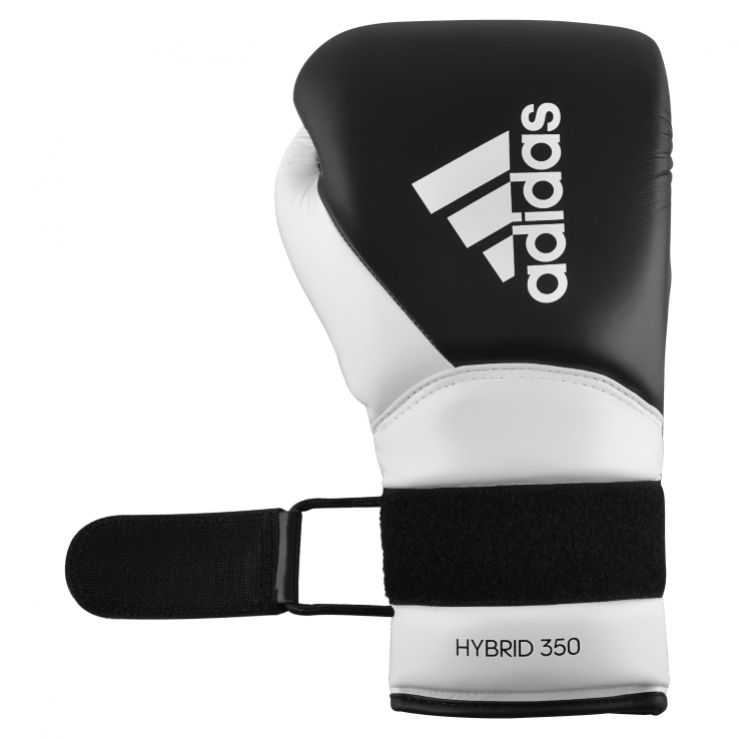 Adidas Hybrid 350 guantes de boxeo, gris-negro