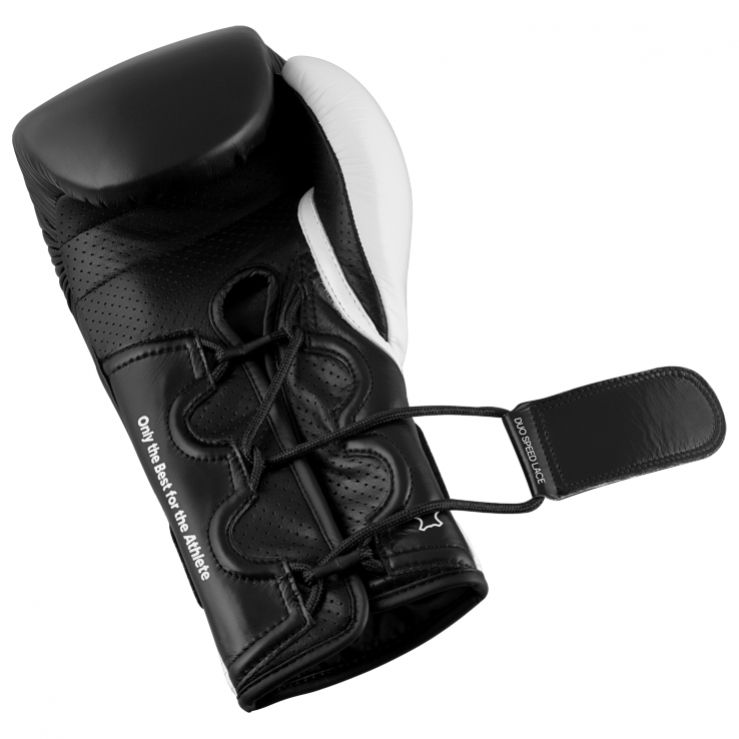 Adidas Hybrid 350 guantes de boxeo, gris-negro