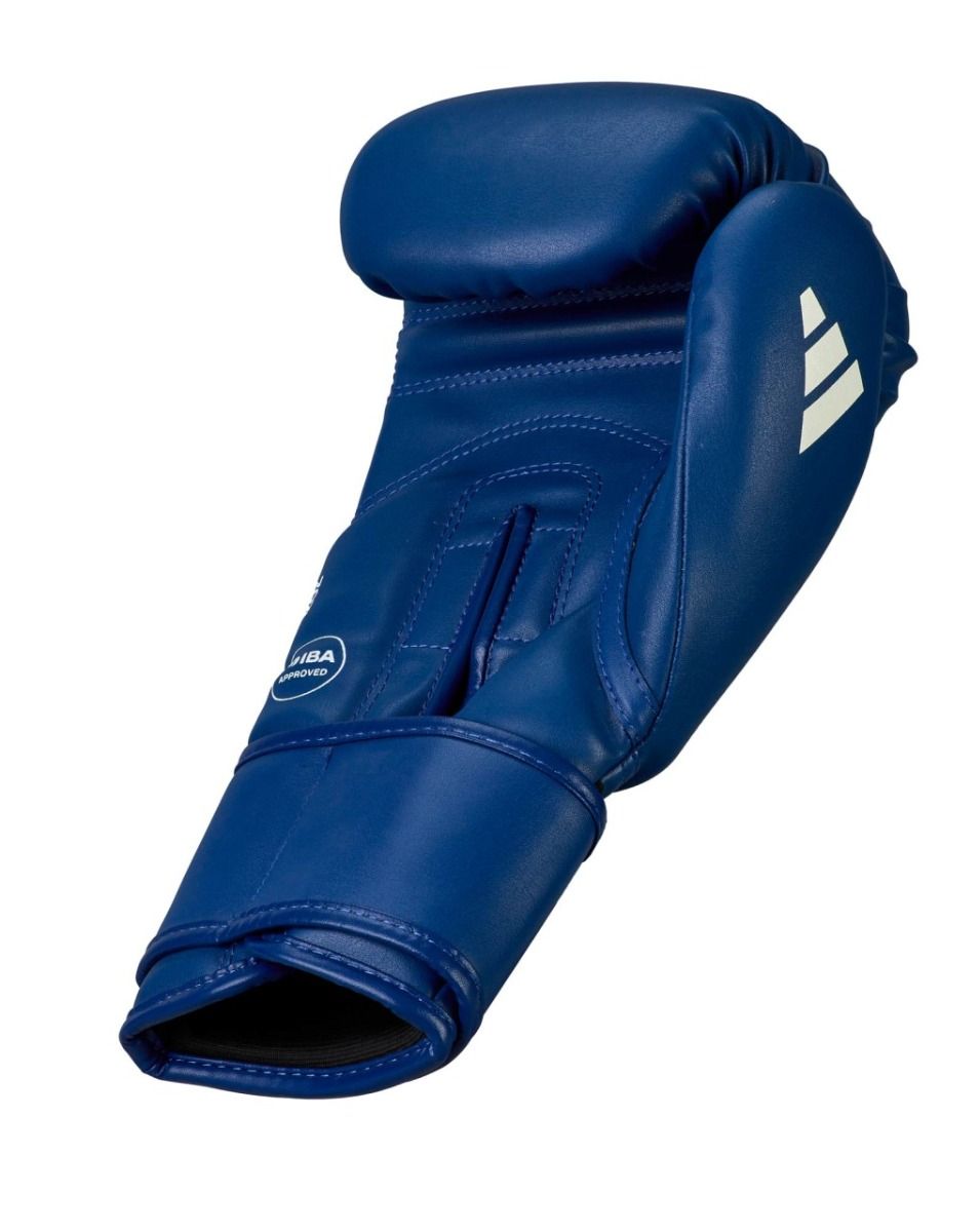 Adidas IBA guantes de boxeo, azules