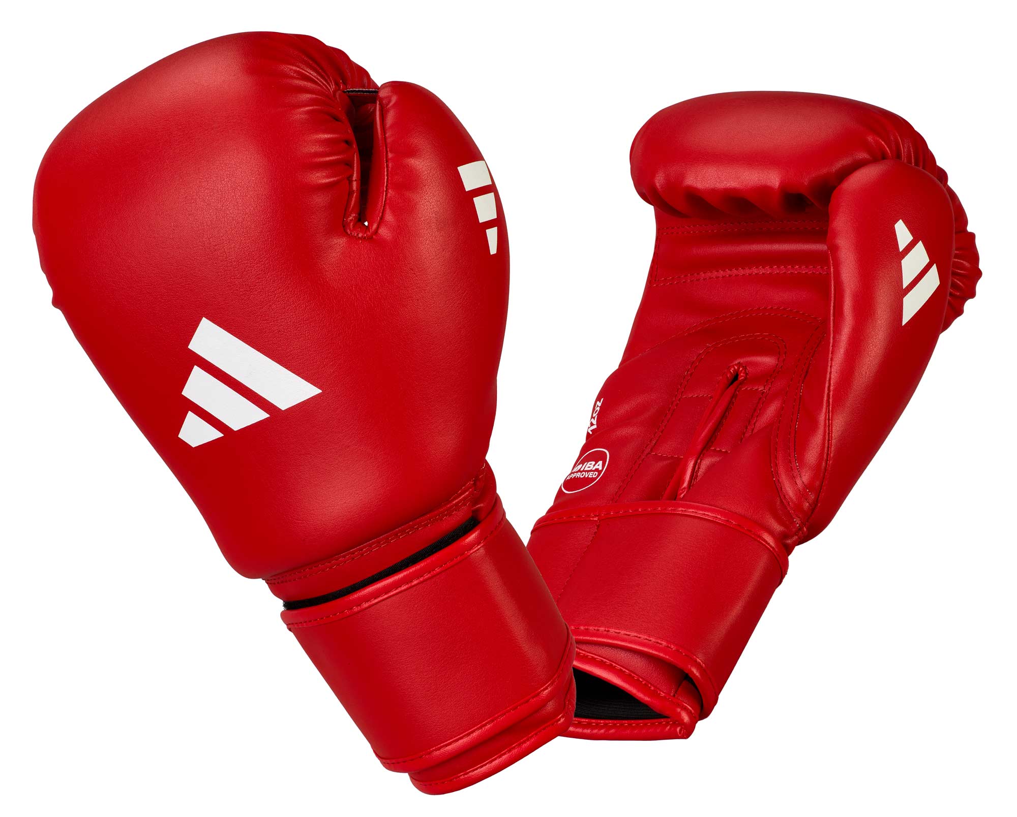 Adidas IBA guantes de boxeo, rojos
