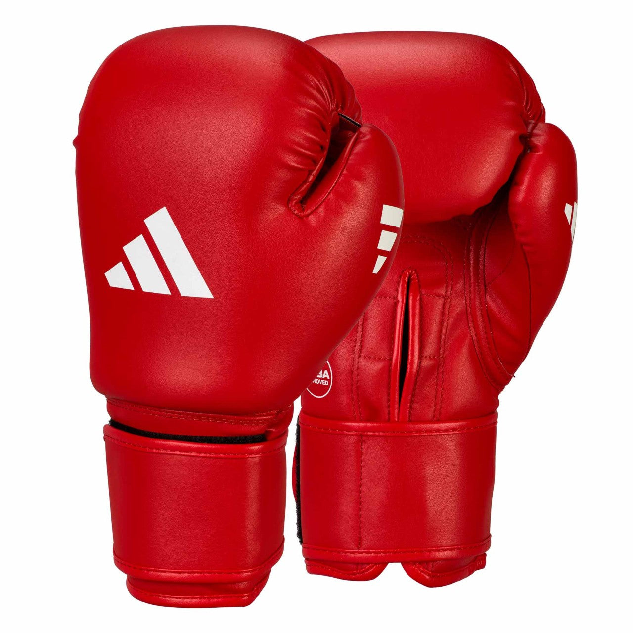 Adidas IBA guantes de boxeo, rojos