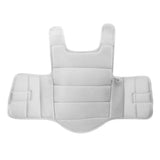 Adidas Chest Guard WKF peto de karate, blanco