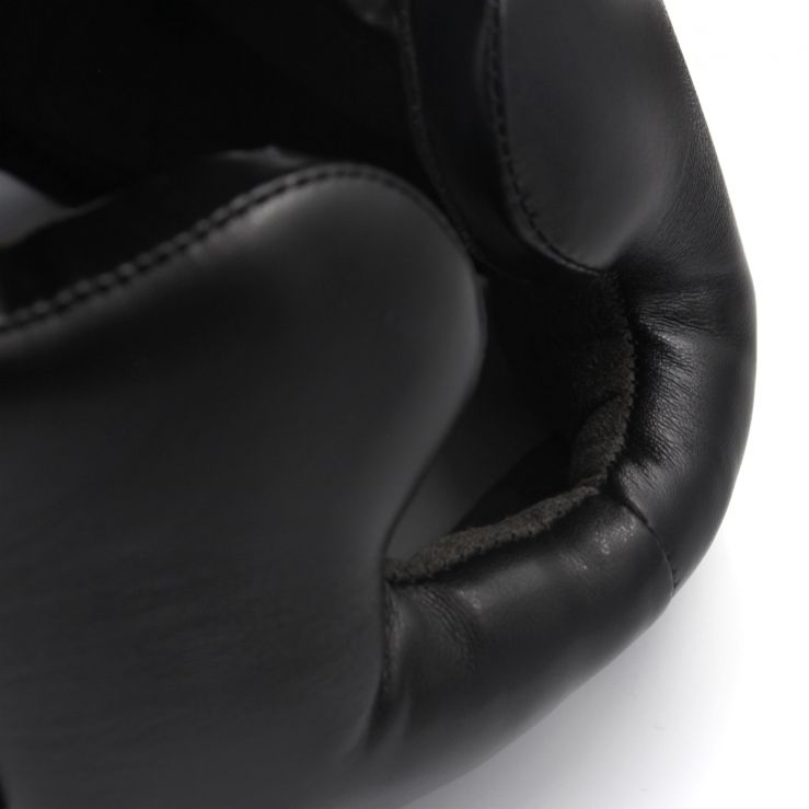 Adidas Speed Chin casco de boxeo, negro-gris