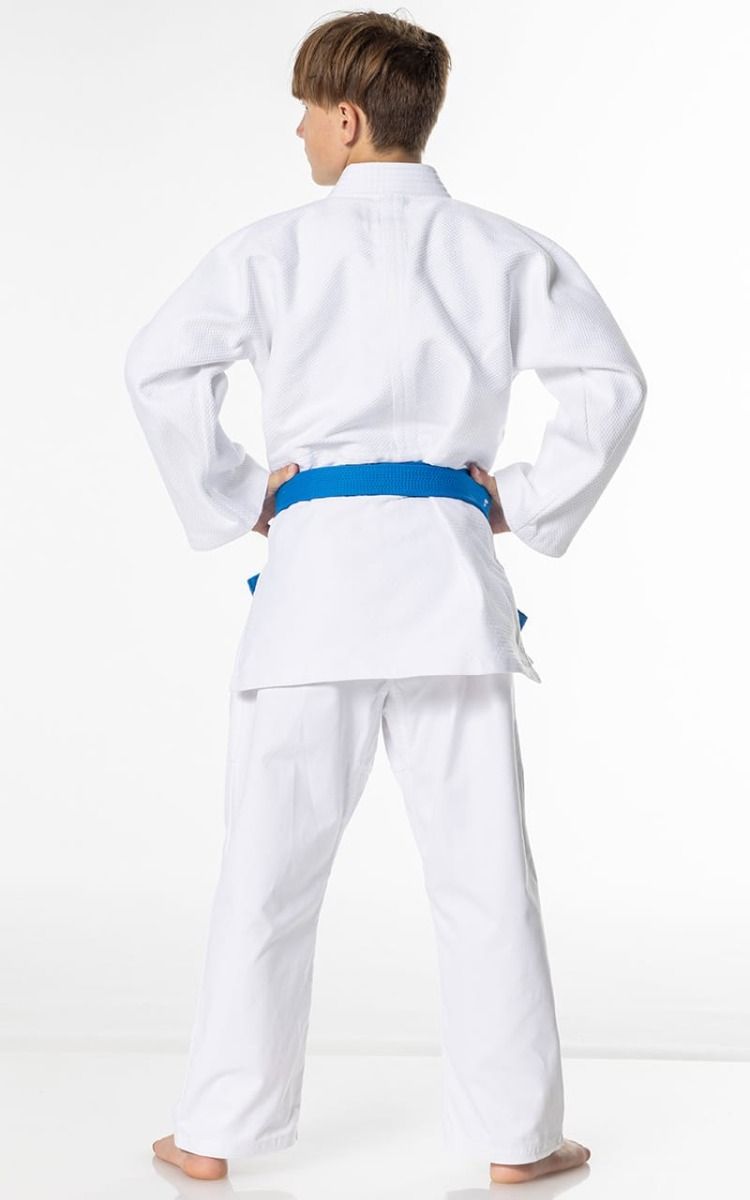 Mizuno Keiko JU kimono 650g, blanco