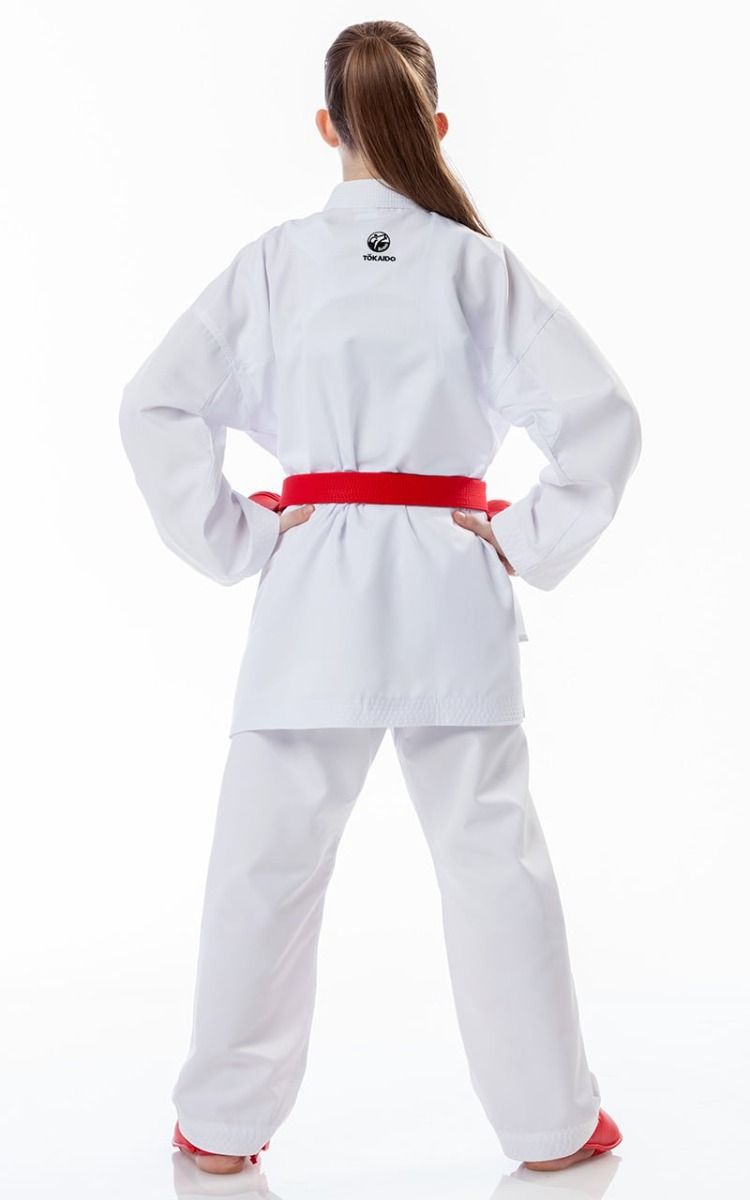 Tokaido Kumite Master WKF KA kimono infantil 270g, blanco