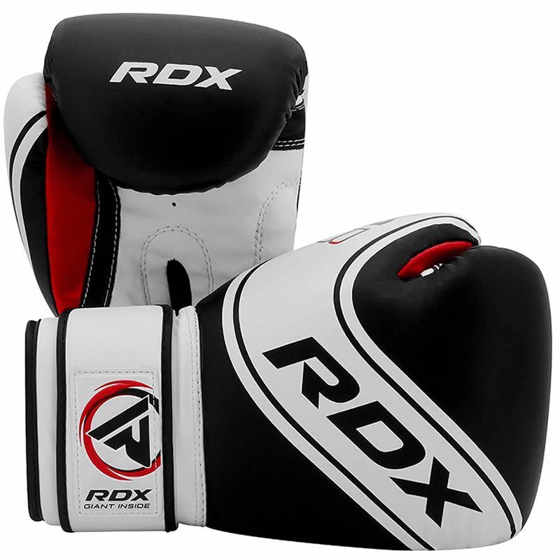 RDX guantes de boxeo infantiles, blanco-negro