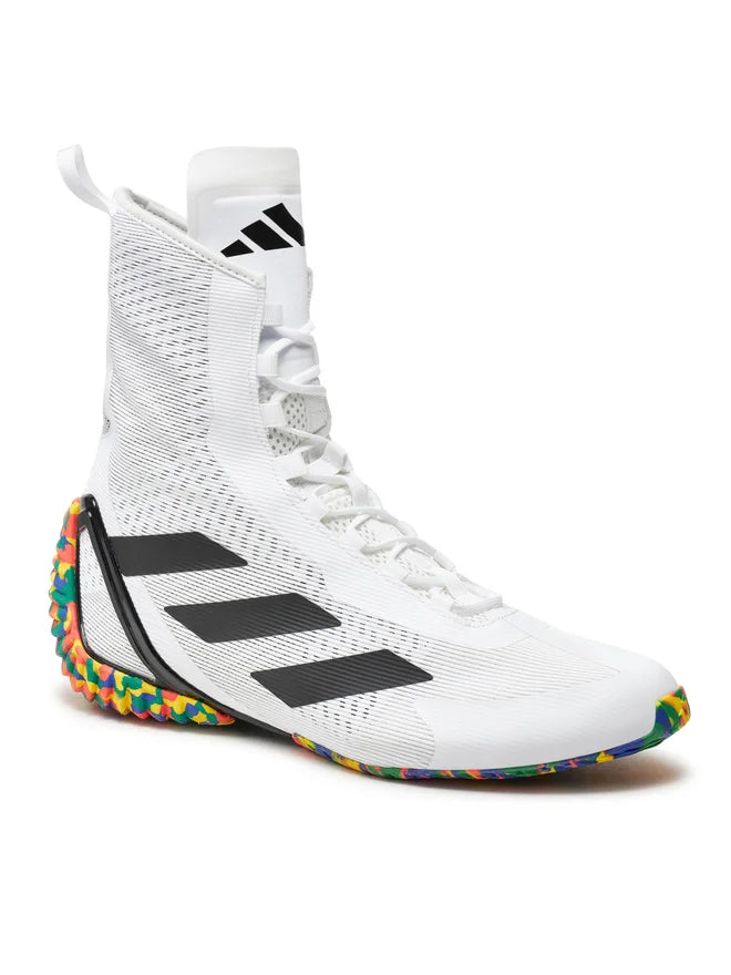 Adidas Speedex Ultra zapatillas de boxeo, blanco-multicolor