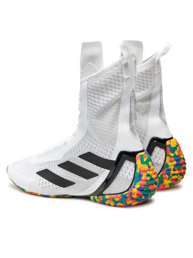 Adidas Speedex Ultra zapatillas de boxeo, blanco-multicolor