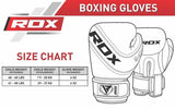 RDX guantes de boxeo infantiles, rosa-negro