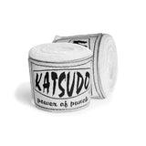 Katsudo Path venda de boxeo elástica, blanca