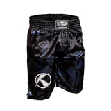 Katsudo Fight pantalones cortos, negro blanco