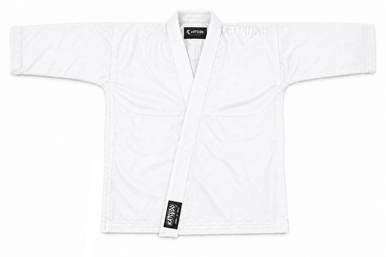 Katsudo Daiki kimono jiu jitsu 550g, blanco