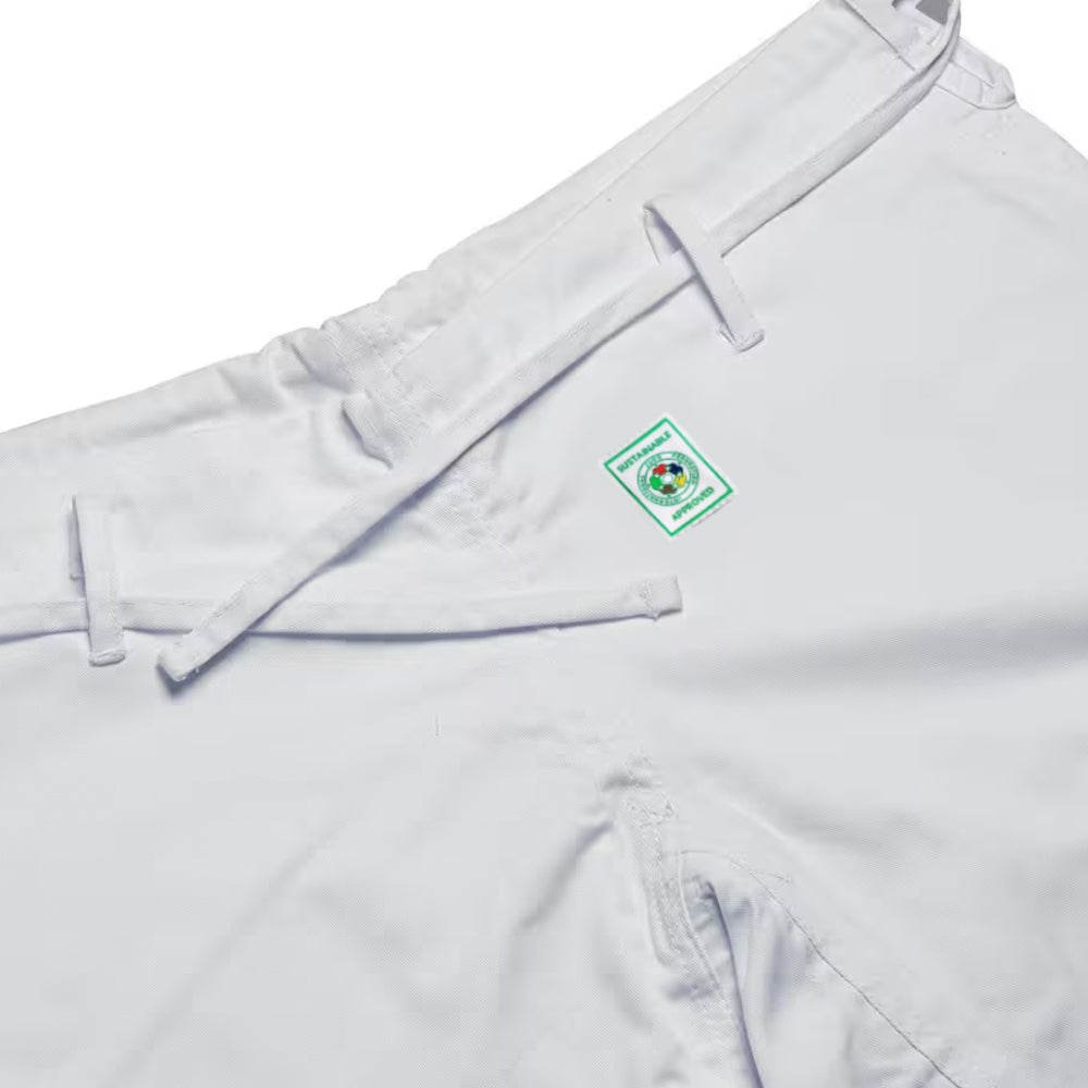 Adidas IJF pantalones de judo 275g, blancos