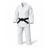 Adidas Champion III IJF Regular Fit JU kimono 750g con logo, blanco