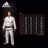 Adidas Challenge 2.0 BJJ kimono infantil 515g, negro