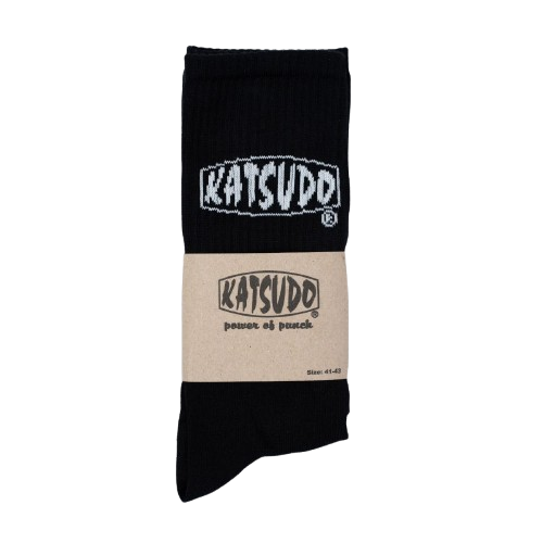 Katsudo Clasic calcetines deportivos, negros