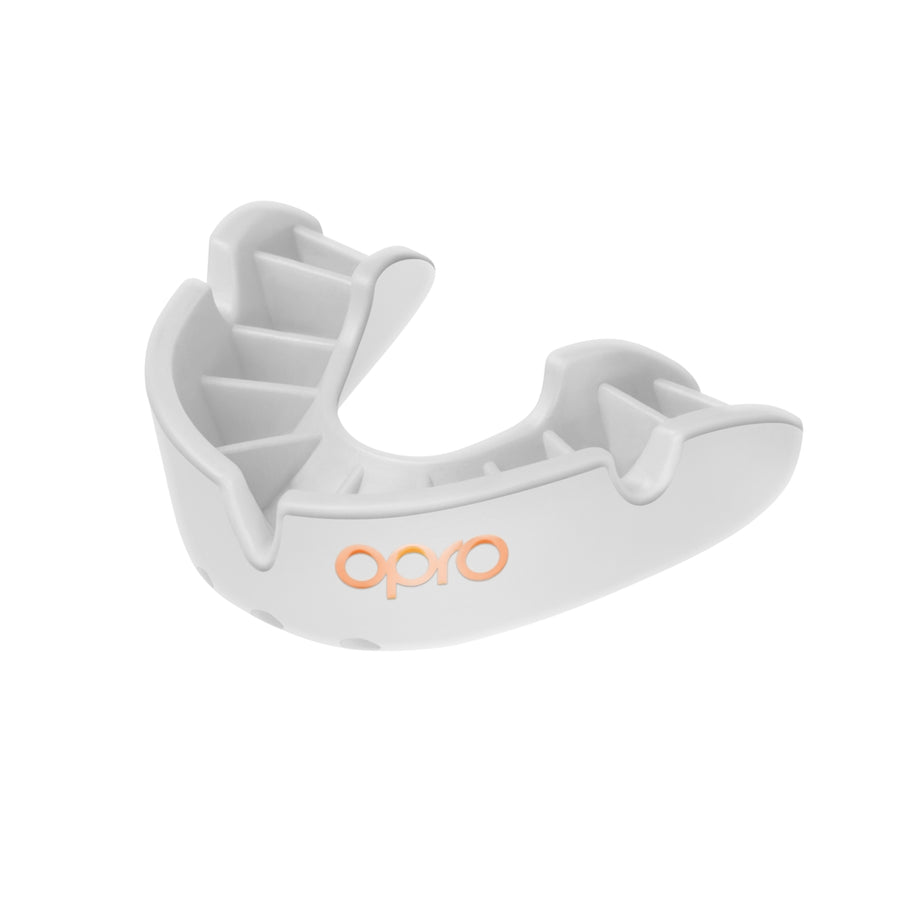 Opro Senior Bronze protector bucal, blanco