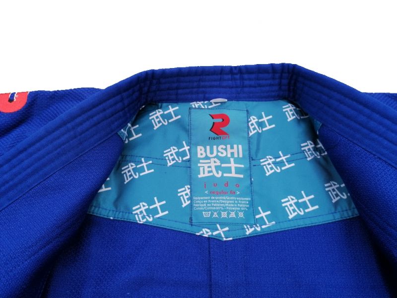 Fight Art Bushi JU kimono 450g, azul