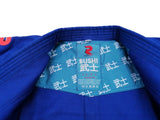 Fight Art Bushi JU kimono 450g, azul