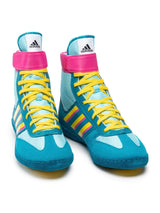 Adidas Combat Speed.5 zapatillas de lucha, turquesa