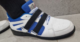 La Sport zapatillas de halterofilia, blanco-azul