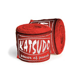 Katsudo Path venda de boxeo elástica, roja