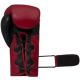 Adidas Hybrid 350 guantes de boxeo, rojo-negro
