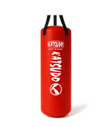 Katsudo Texa saco de boxeo de vinilo, rojo