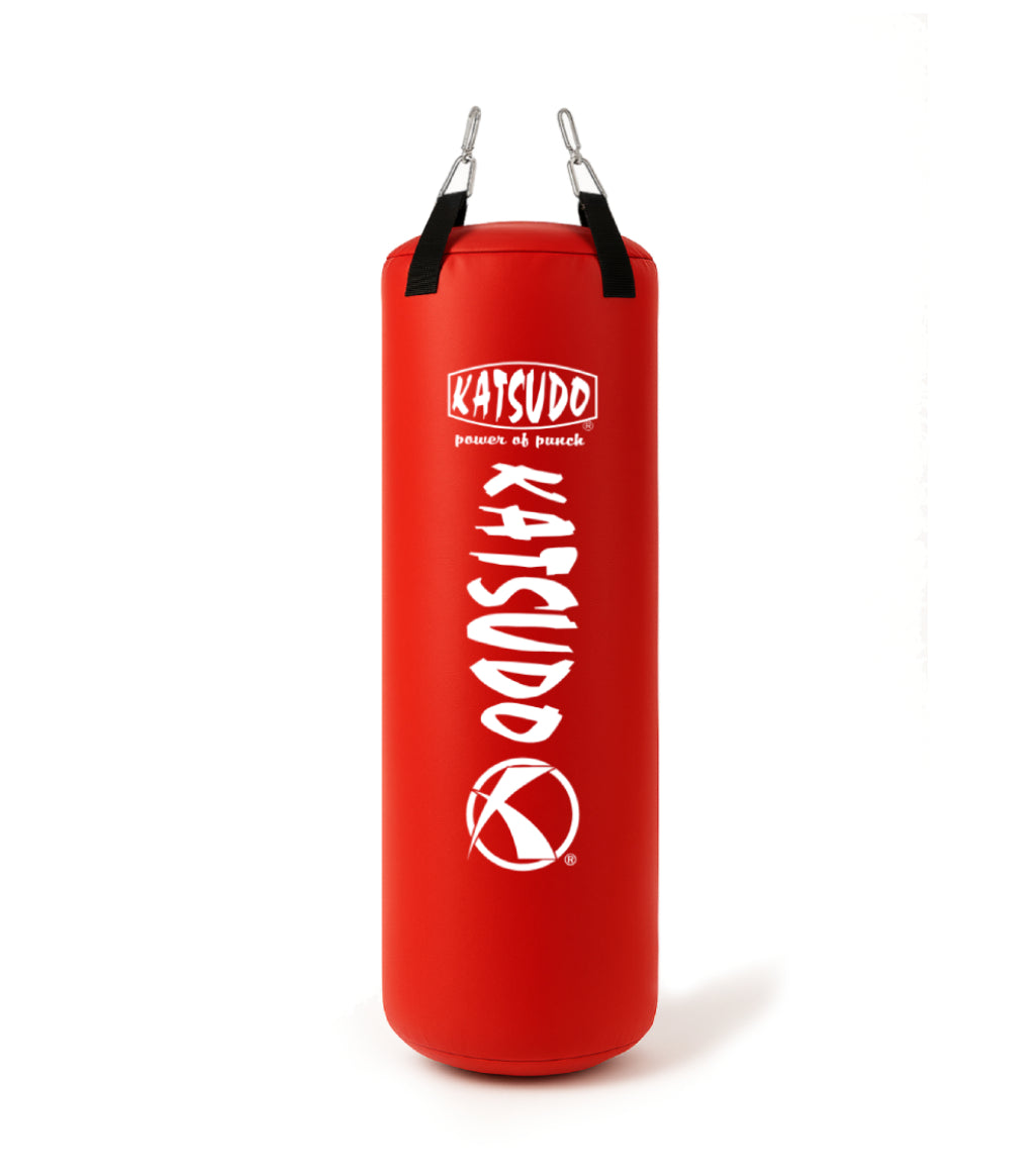 Katsudo Texa saco de boxeo de vinilo, rojo