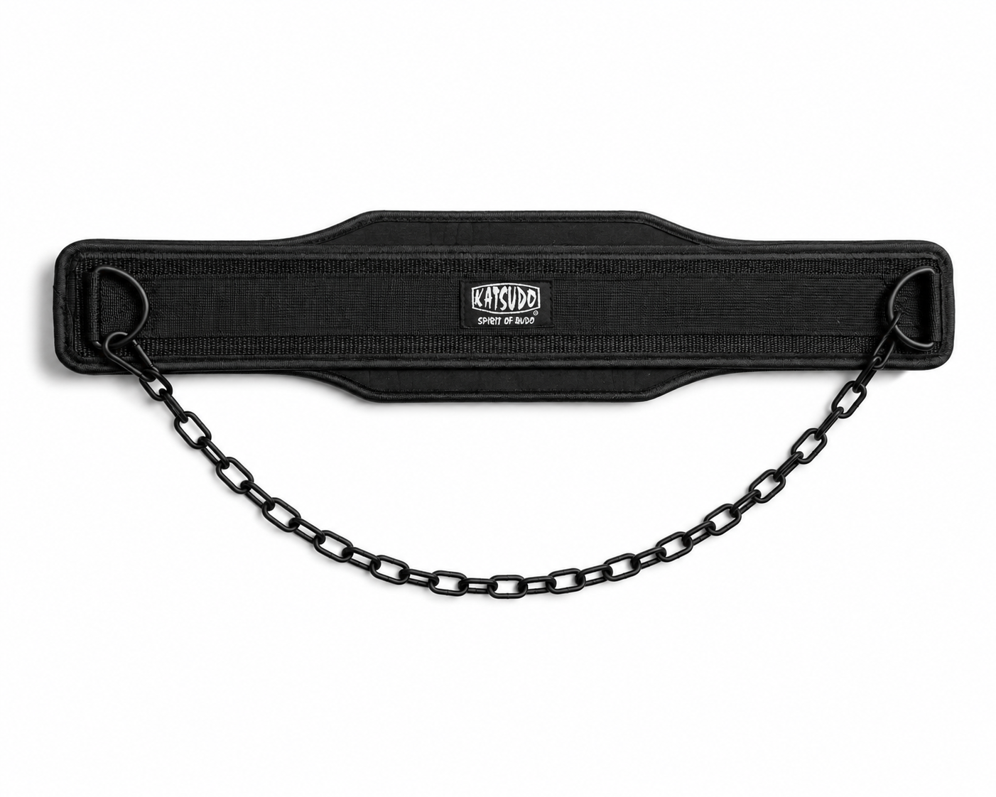 Katsudo ChainBeast cinturón de fitness de neopreno, negro