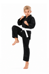 Katsudo Kio kimono de Jiu Jitsu para niños, negro