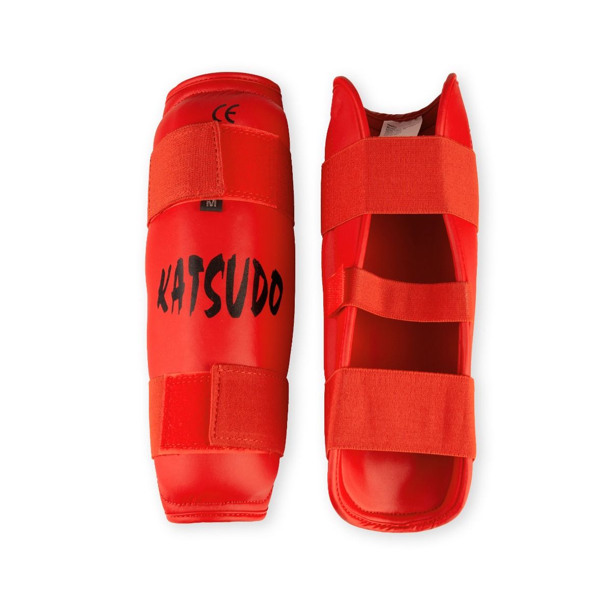 Katsudo Light protector de espinillas, rojo