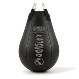 Katsudo Swifty pera de boxeo pvc, negra