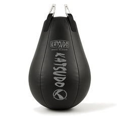 Katsudo Swifty pera de boxeo pvc, negra
